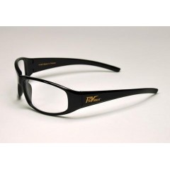 Apollo Black Frame - Clear Lens